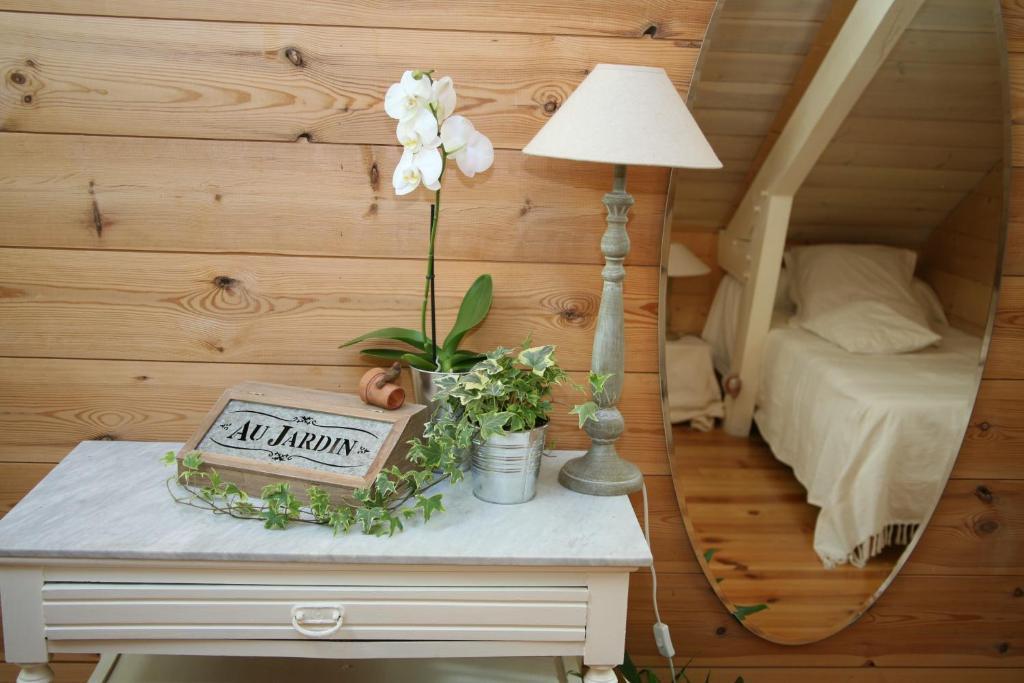 Chambres "Au Jardin" 비스카로세 객실 사진