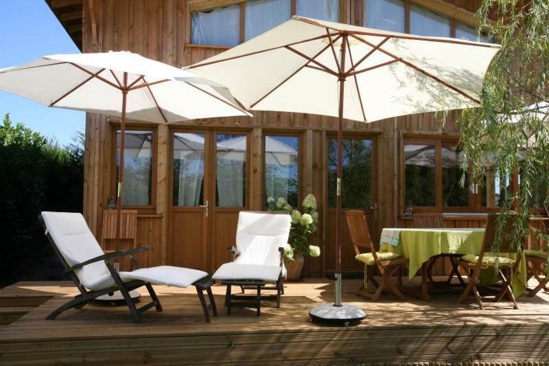 Chambres "Au Jardin" 비스카로세 외부 사진